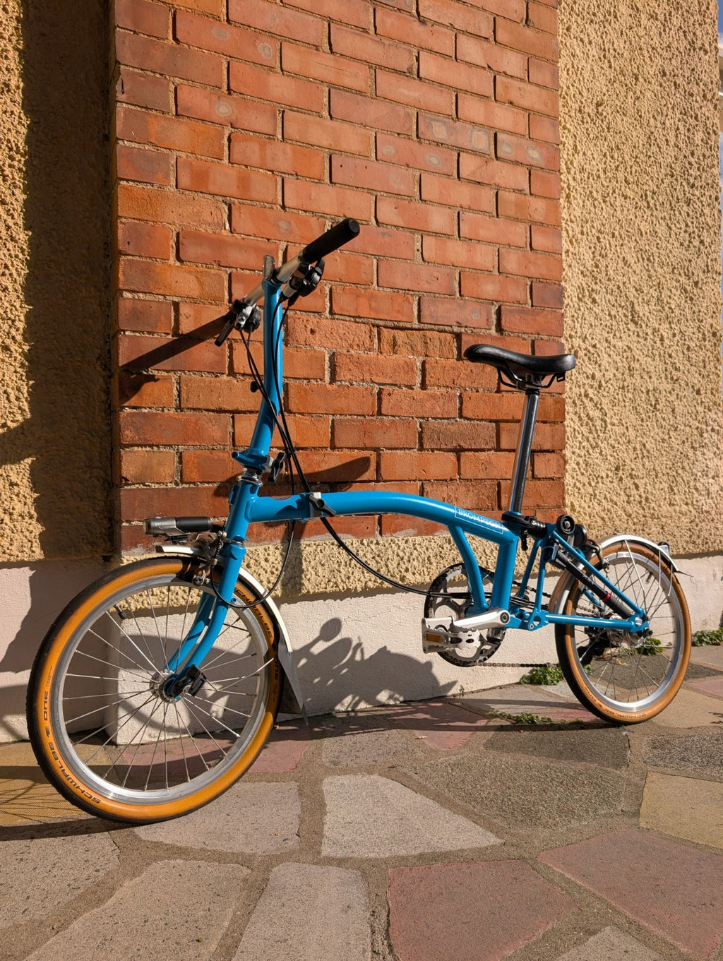 Brompton 2018 6SL Lagoon Blue - Folding Bike - Good Condition