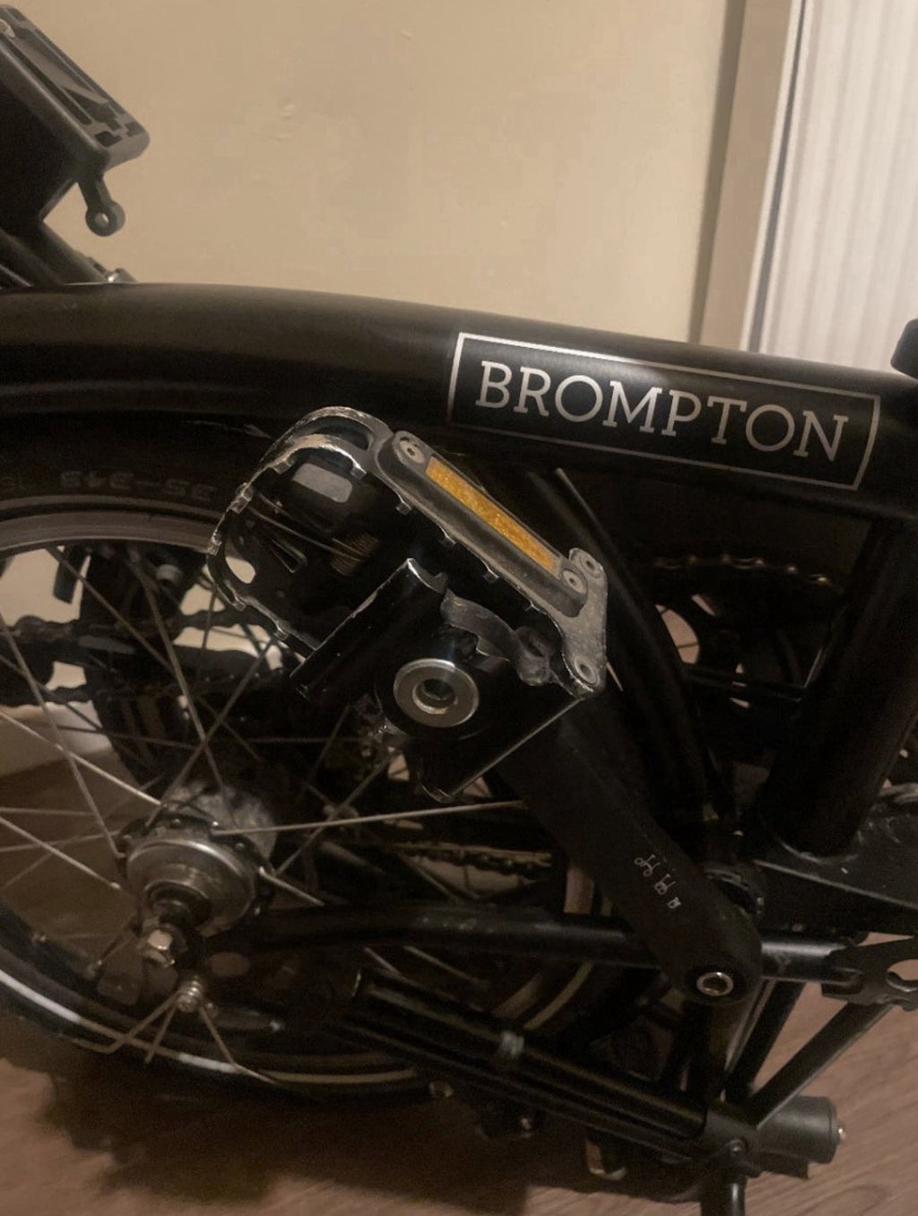 Brompton C Line Folding Bike – Black – Fair Condition - In Good  Working Order