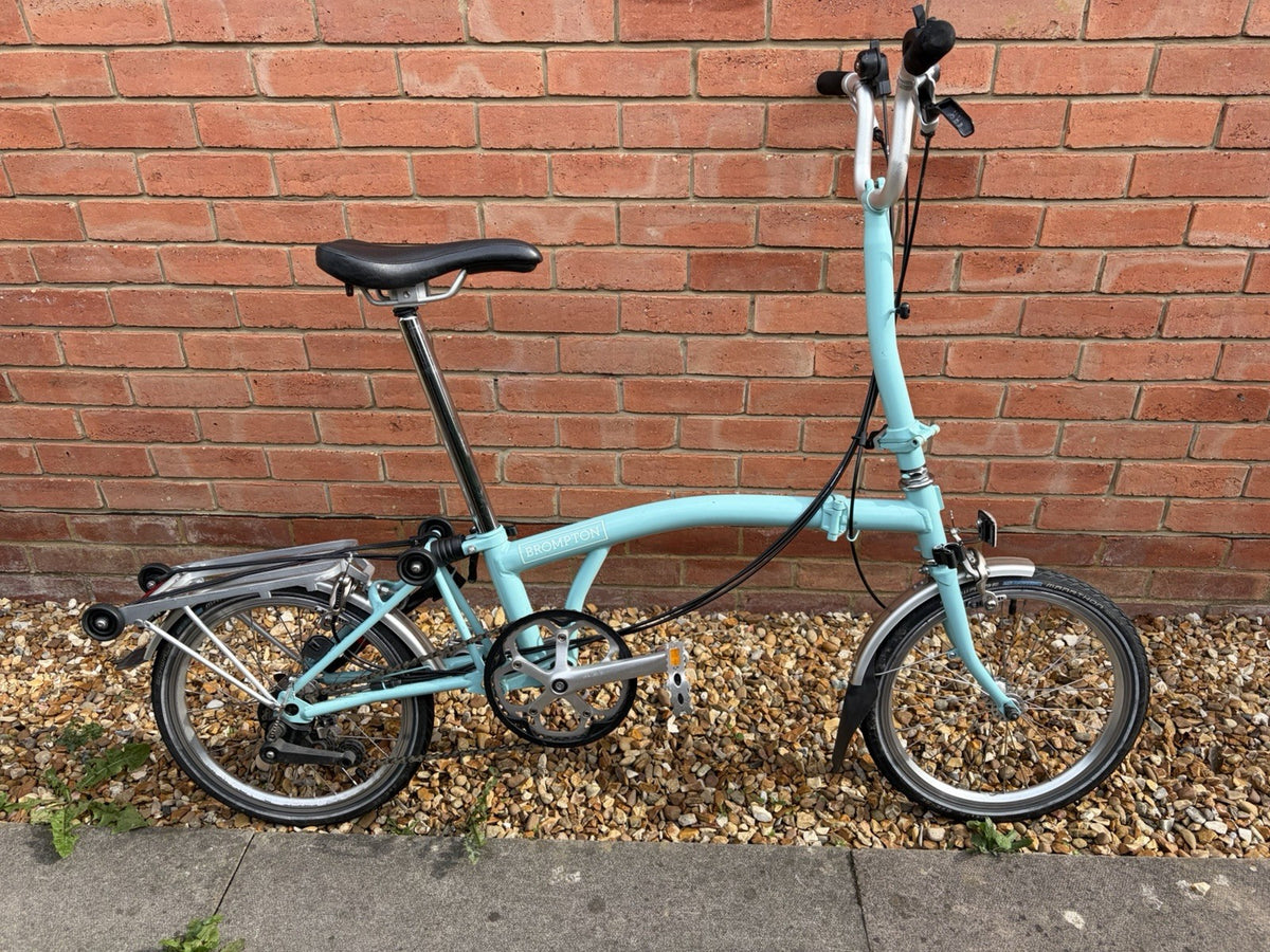Brompton Folding Bike 6 Speed Green