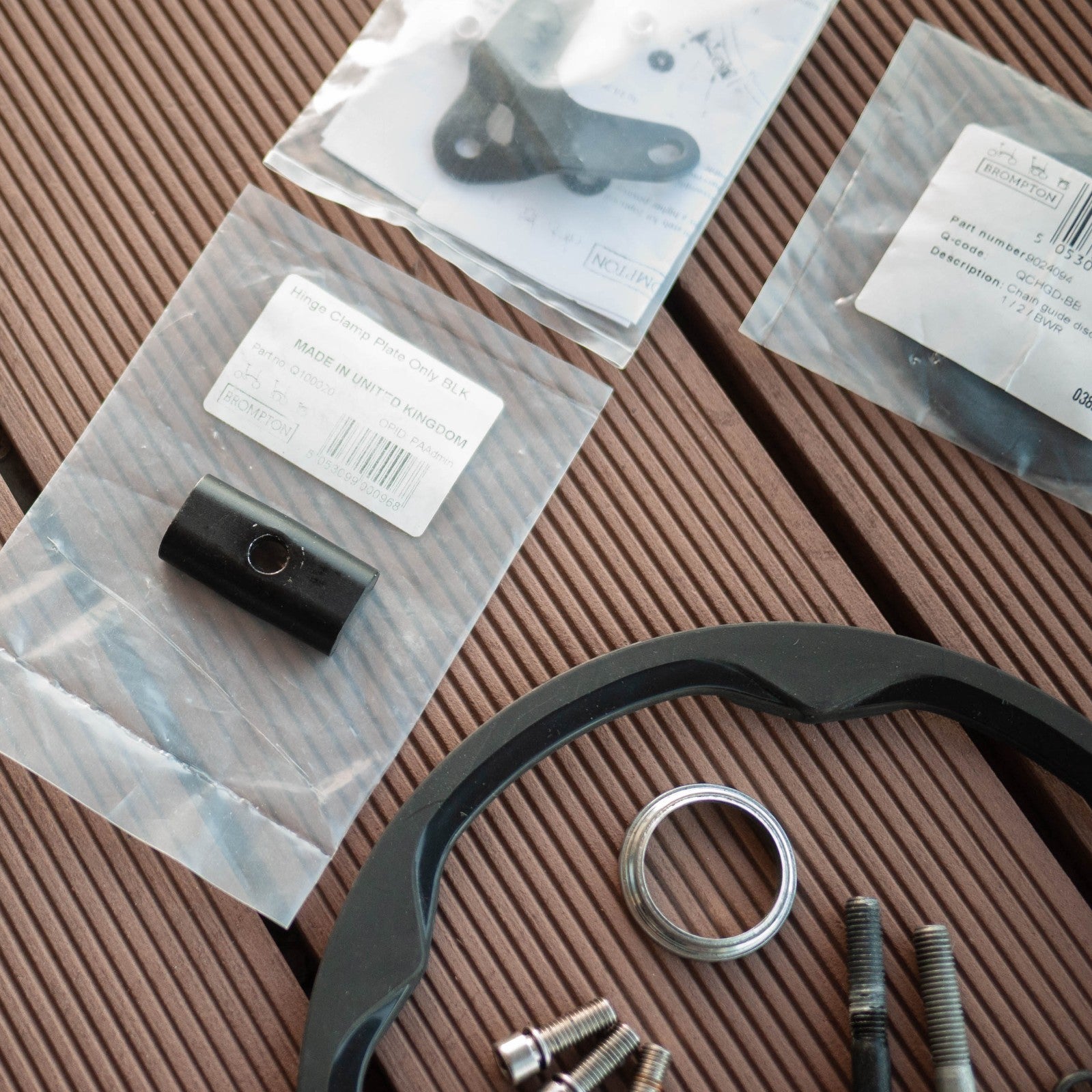 Brompton T line C line A line Stem Bolt Chain Guard Headset Rear Lamp Bracket