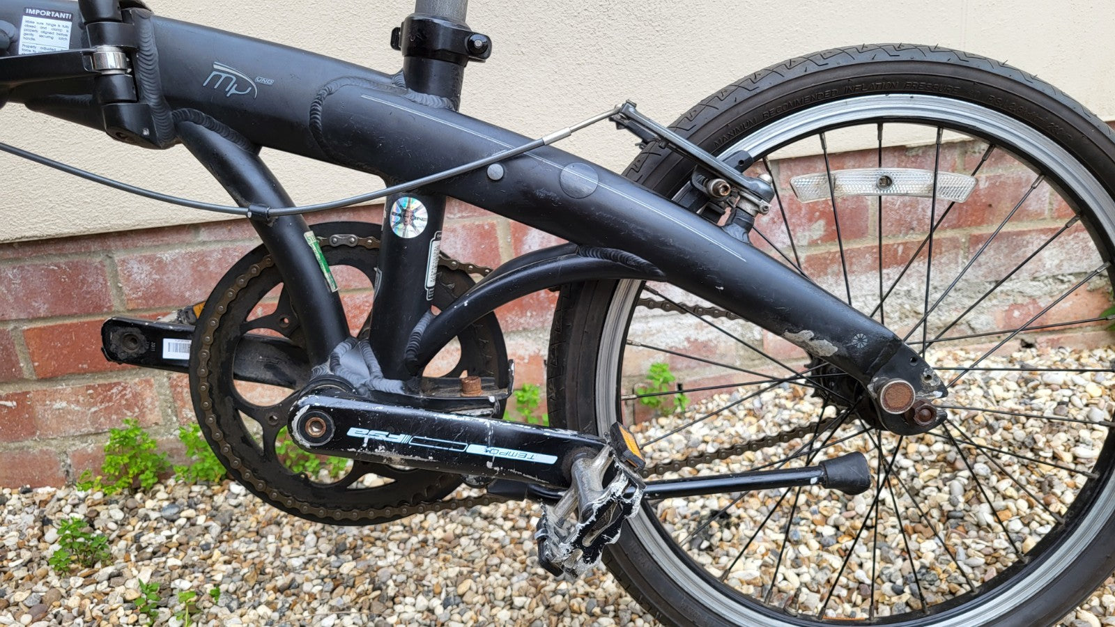 Dahon Mu Uno Folding Bike 20" Single Speed Lightweight Aluminium Commuter Folder