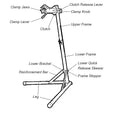 Minoura RS-4000 Bike Bicycle Repair Stand Folding Design Lightweight Aluminium