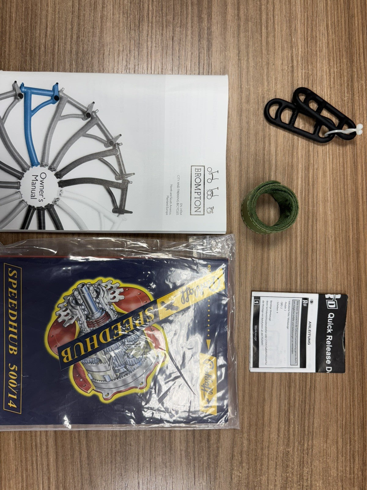 BROMPTON M6R WITH ROHLOFF CONVERSION BY KINETICS OF GLASGOW, FULLY CUSTOMISED