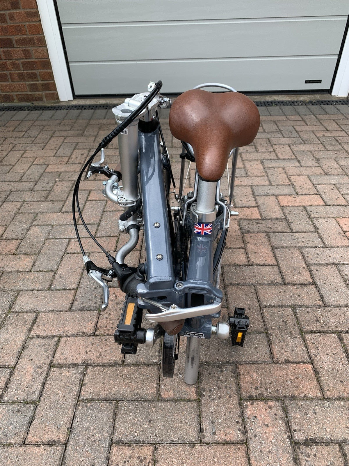 Bickerton Argent 1707 Folding Bike, Rear Rack Mudguards 7 Spd hub gear