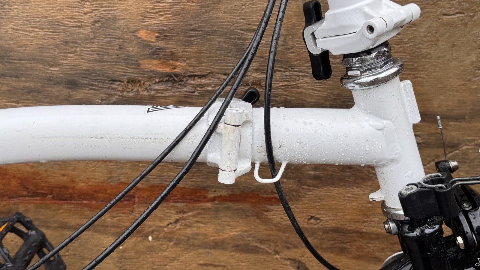 Brompton A Line White (2022 Model) Folding Bike - Great Condition