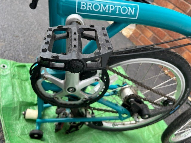 Brompton B75 16" Folding Bike - Blue
