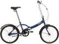 Apollo Tuck Single Speed 20'' Wheel One-Size Lightweight Folding Bike - Blue A