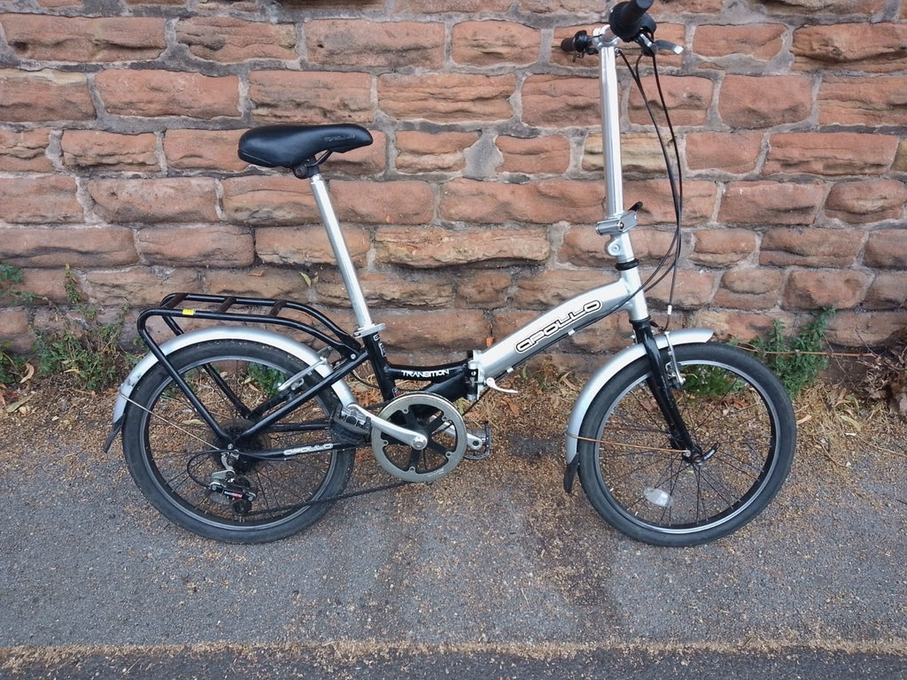 Apollo Transition Low Step Light Weight Aluminium 20-inch Folding Bike VGC