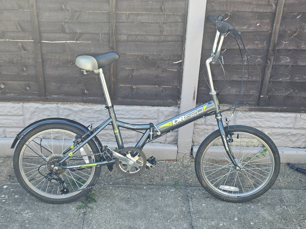 DRB Scout 20" Folding Bike - Gloss Graphite