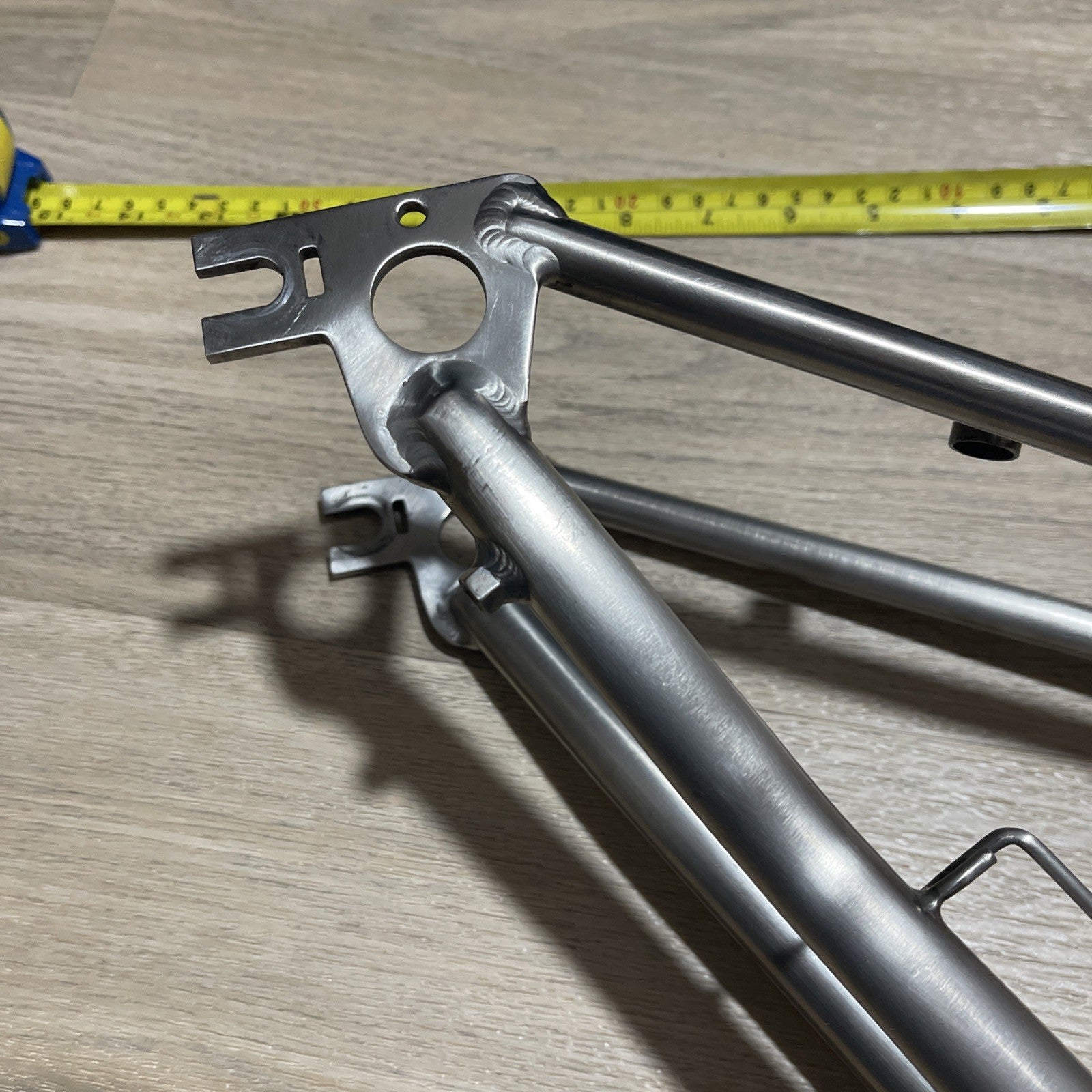 TITANIUM Brompton Rear Triangle + Fork Black SuperLight  Worldwide