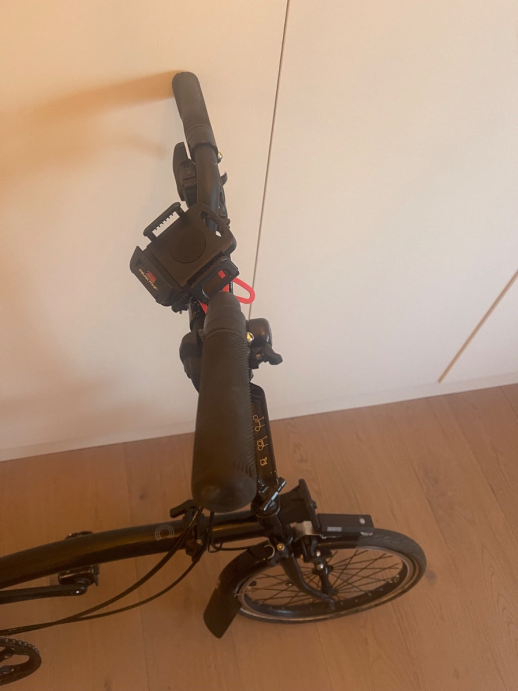*Slight Flawed* Brompton 2022 c line special edition black 6 speed high bar bike