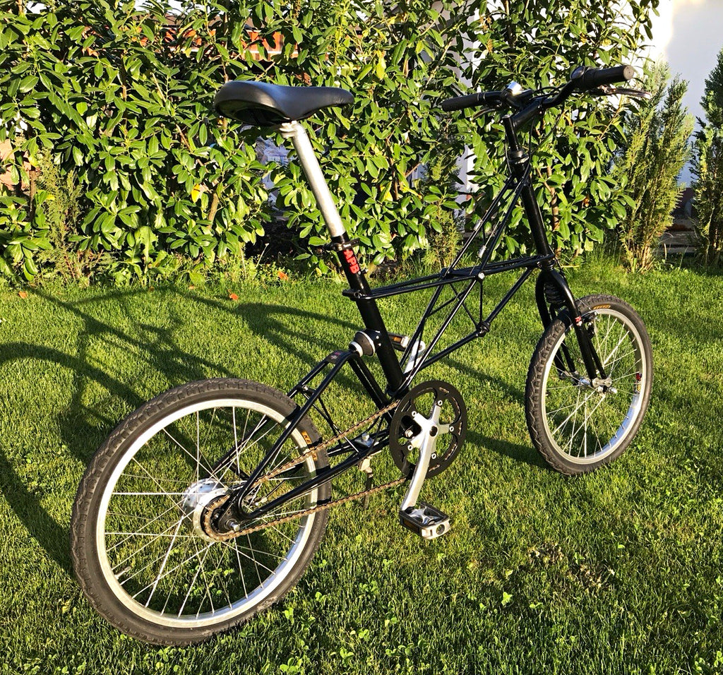 Moulton APB Separable Bike Flat Bar Twist Grip 7 Speed Shifter Full Suspension