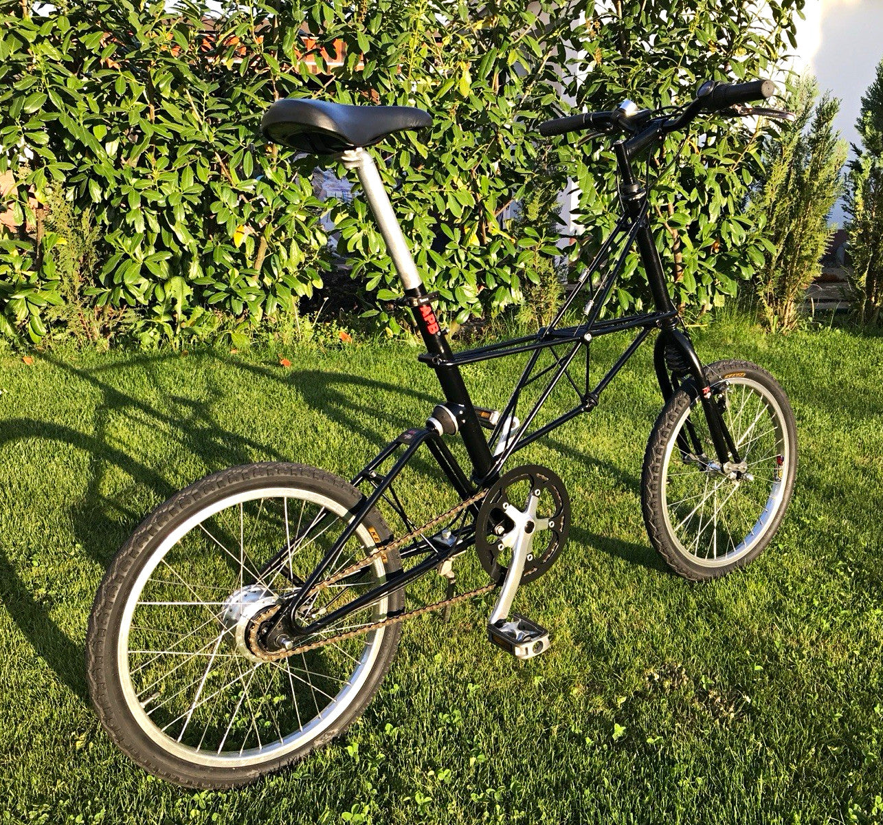 Moulton APB Separable Bike Flat Bar Twist Grip 7 Speed Shifter Full Suspension
