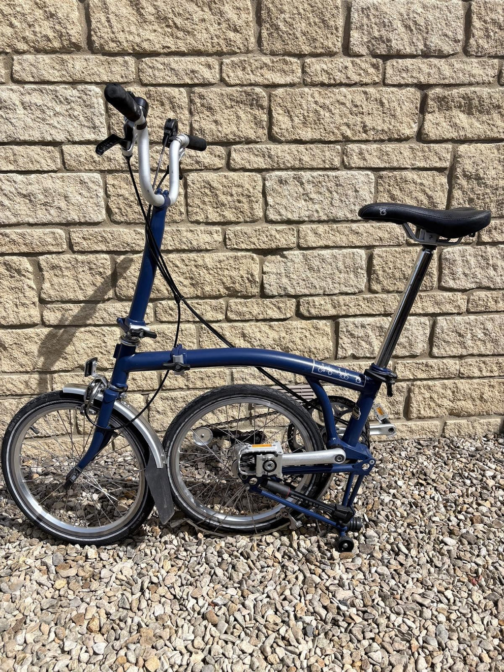 Brompton Folding Bike, 3-speed, M-bar