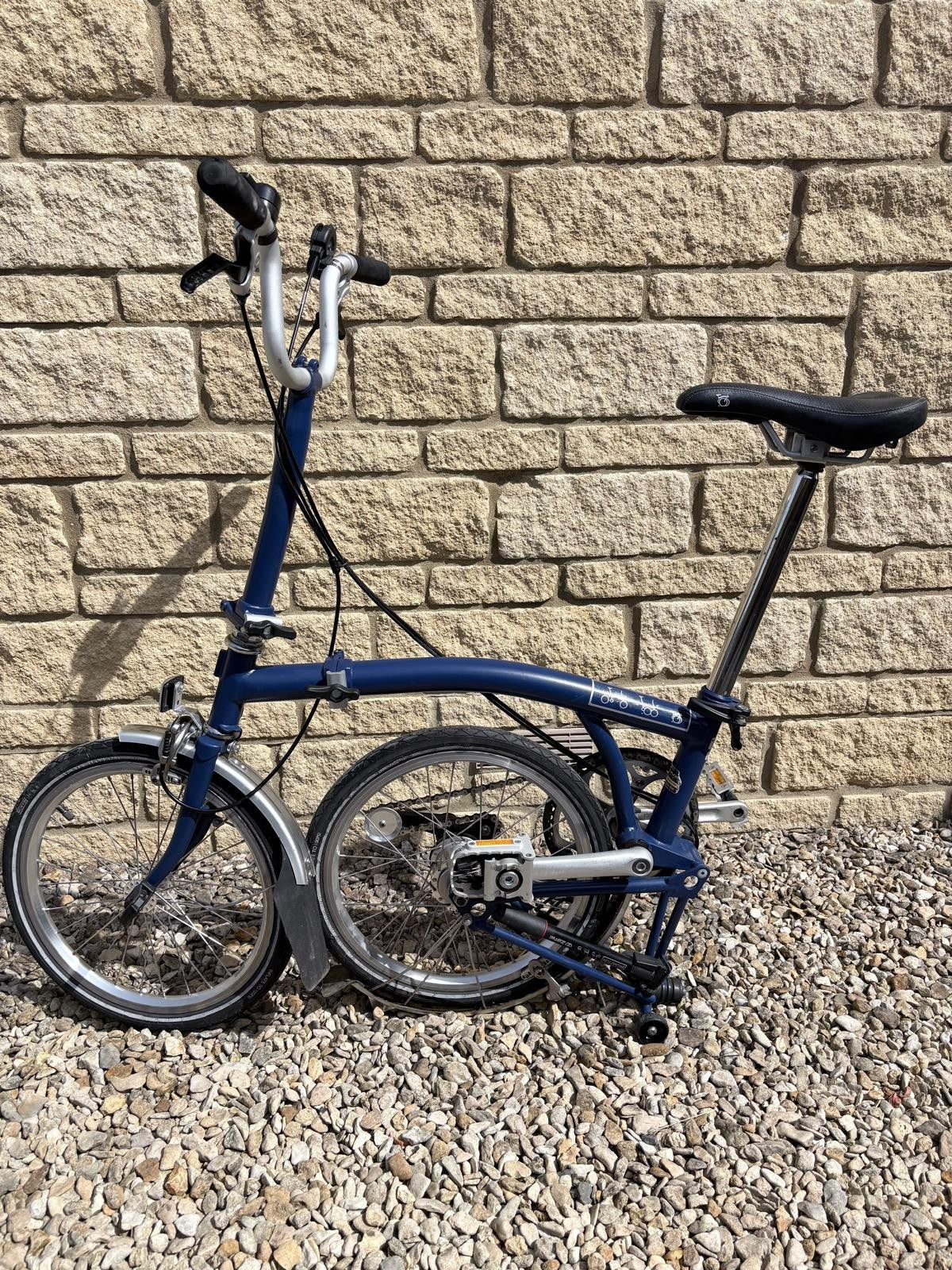Brompton Folding Bike, 3-speed, M-bar