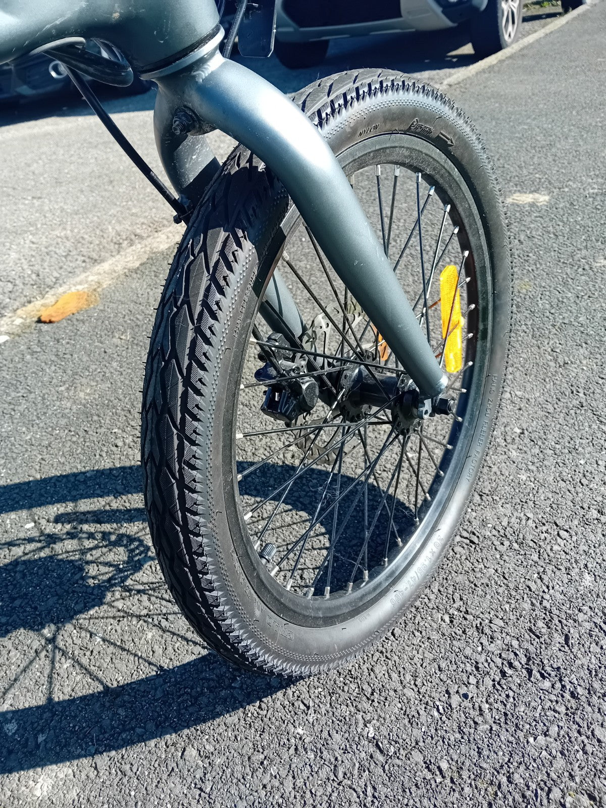 ADO Air 20S Folding Hybrid Bike 20" Carbon Belt Drive Chargeable