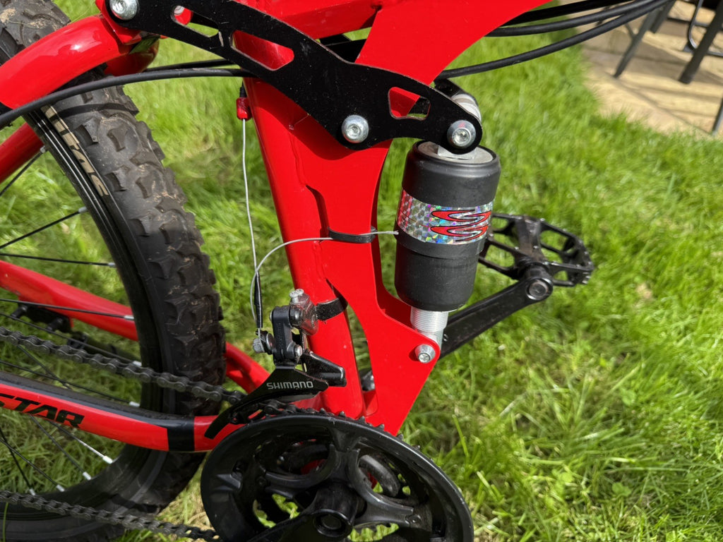 26 Inch Folding Bike, Bicystar Mountain Bike Adult bicycle Dual Suspension