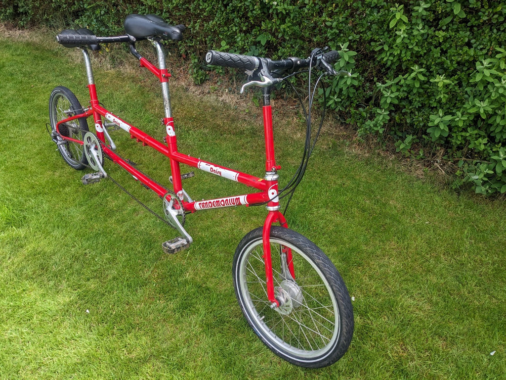 Tandem bicycle folding 20" wheels