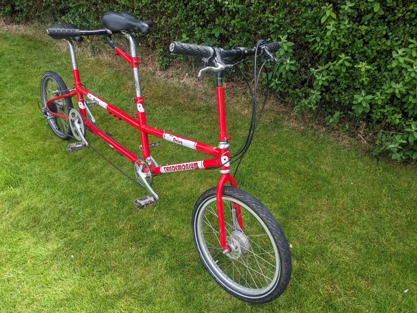 Tandem bicycle folding 20" wheels