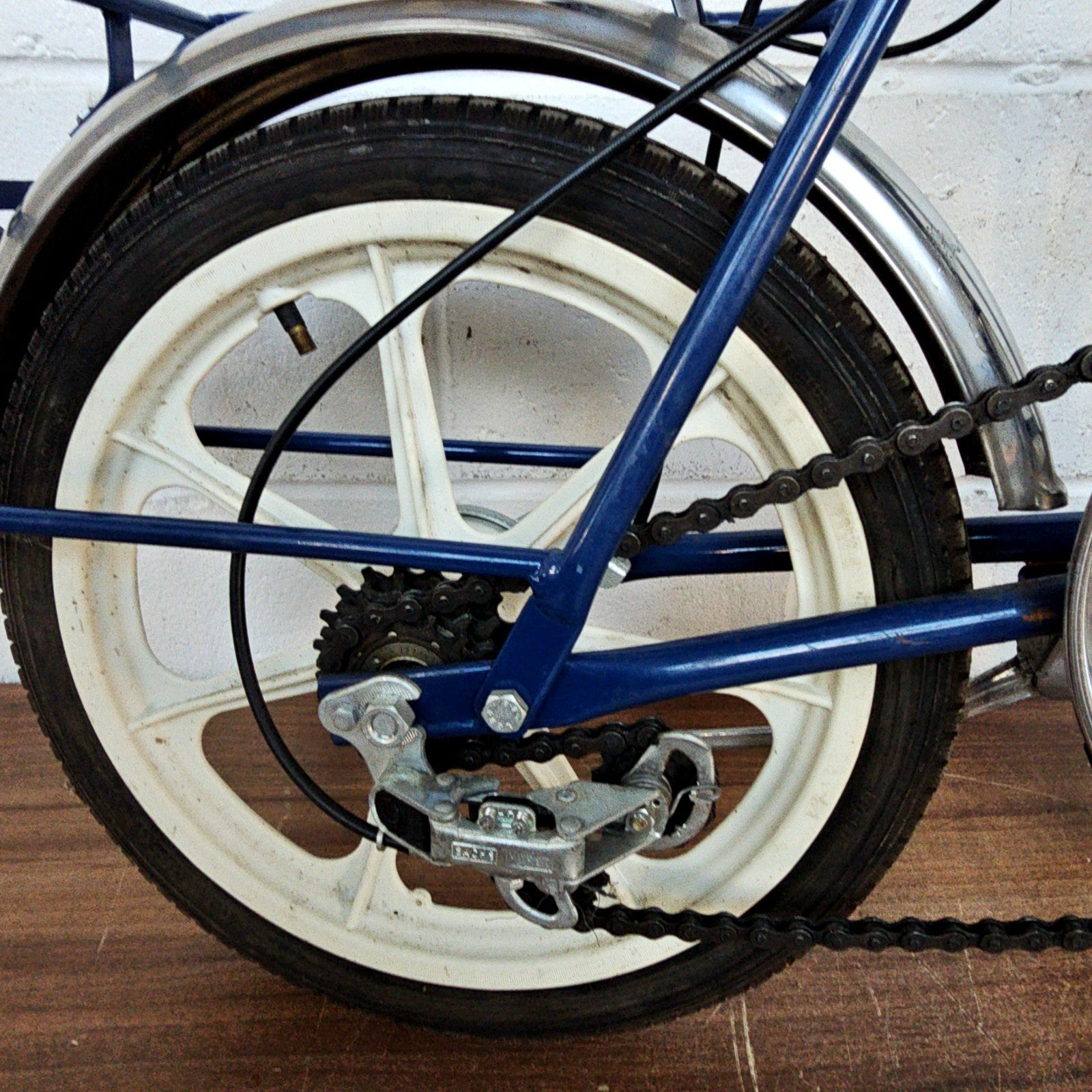 Vintage Di-Blasi Folding Bike 16” Nylon Wheels Early Model Rare Collector’s