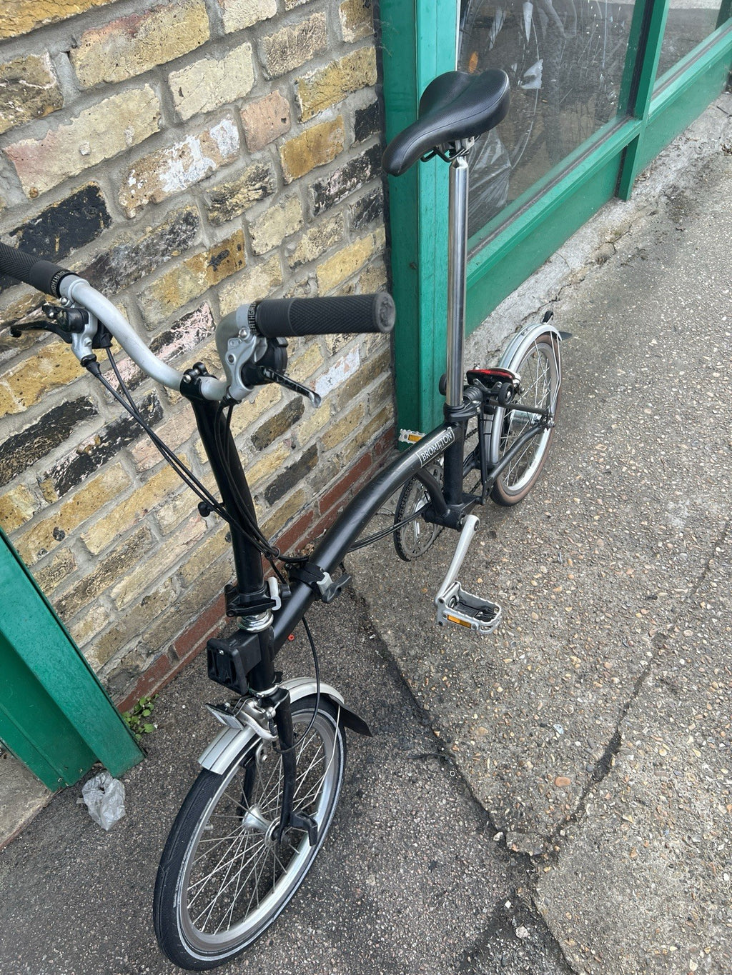 Brompton Folding Bike 6-Speed Black