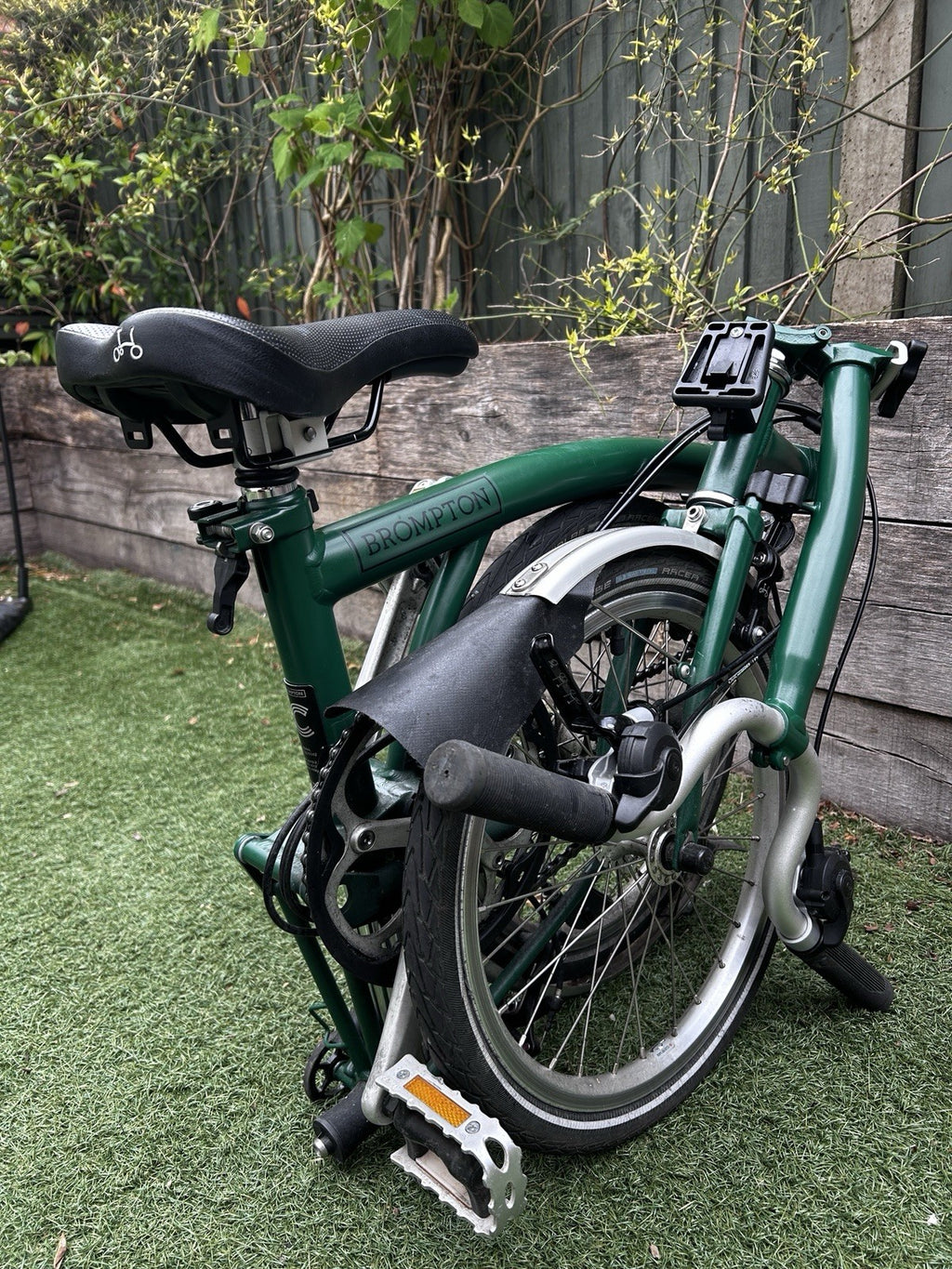 Brompton C Line 6-Speed 2021  Racing Green Folding Bike
