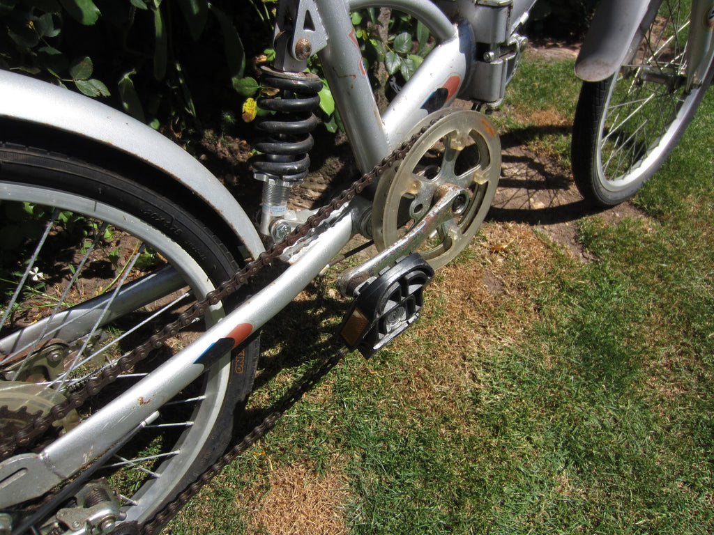 SAFARI FOLD UP BIKE UNISEX FULL SUSPENSION 7 SPEED 20' FOLDING BICYCLE BARGAIN