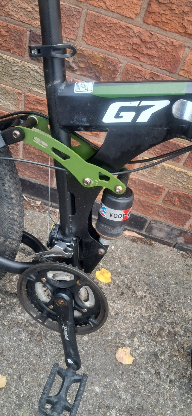 EUROBIKE G7 26in folding   Full Suspension Mountain Bike  Mech Disc brakes 27.5