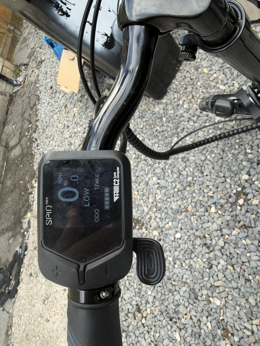 Volt metro ~ Black Folding  Bike ~ done 17 only miles!