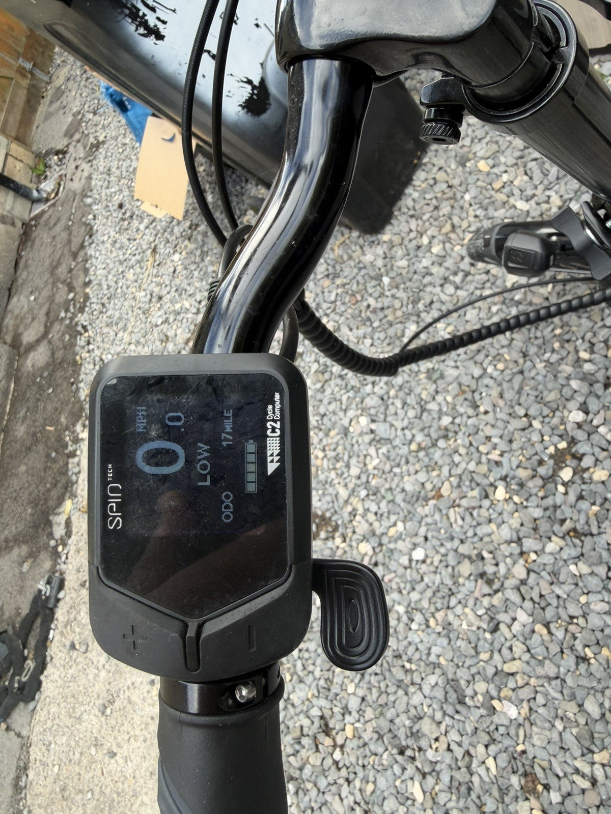 Volt metro ~ Black Folding  Bike ~ done 17 only miles!