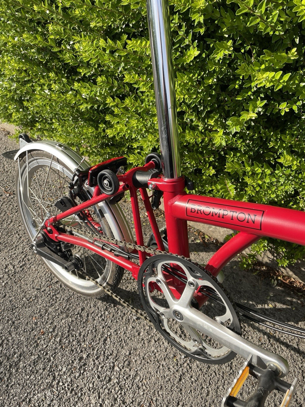 Brompton M6L C line equivalent Folding Bike 6 Speed - light leisure Used