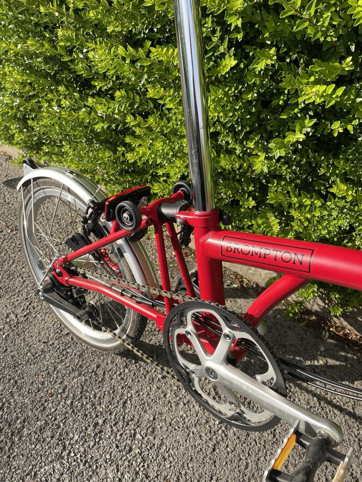 Brompton M6L C line equivalent Folding Bike 6 Speed - light leisure Used