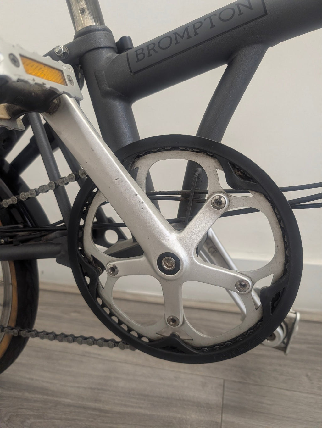Brompton S6L Graphite Grey - usable but needs work (rare colour + finish)