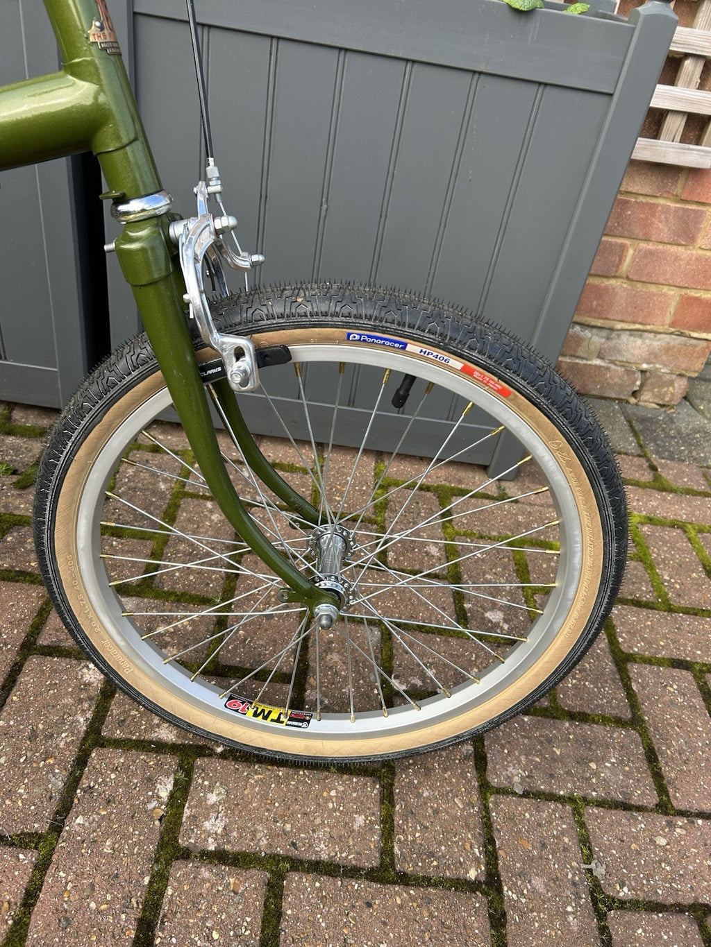 Pair of Customised Retro Nottingham-built Steel Raleigh Stowaway Folding Bikes