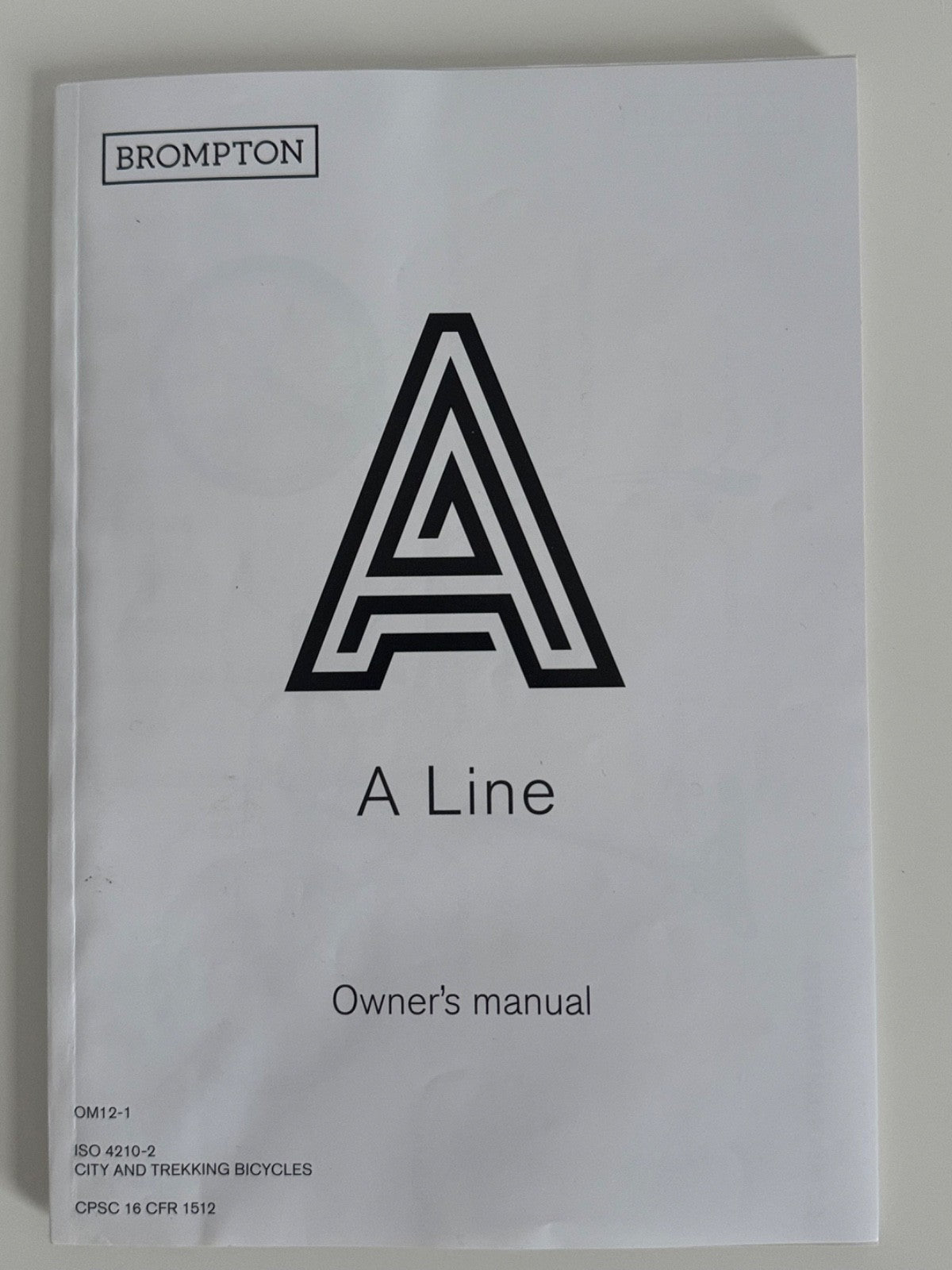 Brompton A Line (2022) Folding Bike, 3 Speed Hub Gears, Serviced