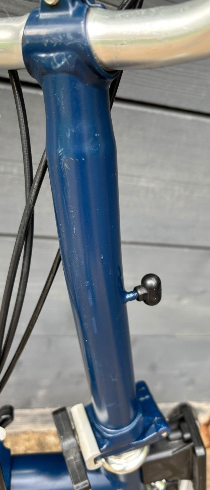 Brompton M3L-X Titanium C Line 3 speed Tempest Blue - Excellent Used Condition