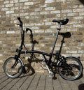 Brompton Black C Line 6 Speed Mid Handlebar - M6L - Worldwide Shipping