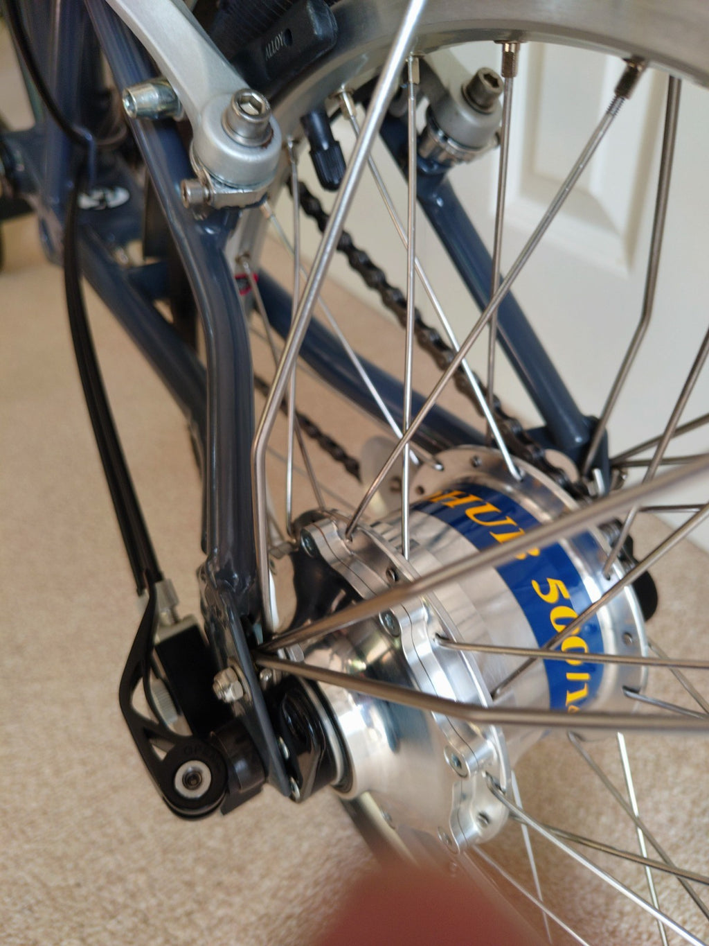 Extremely Rare Brompton Steve Parry Rohloff Test Ridden Only
