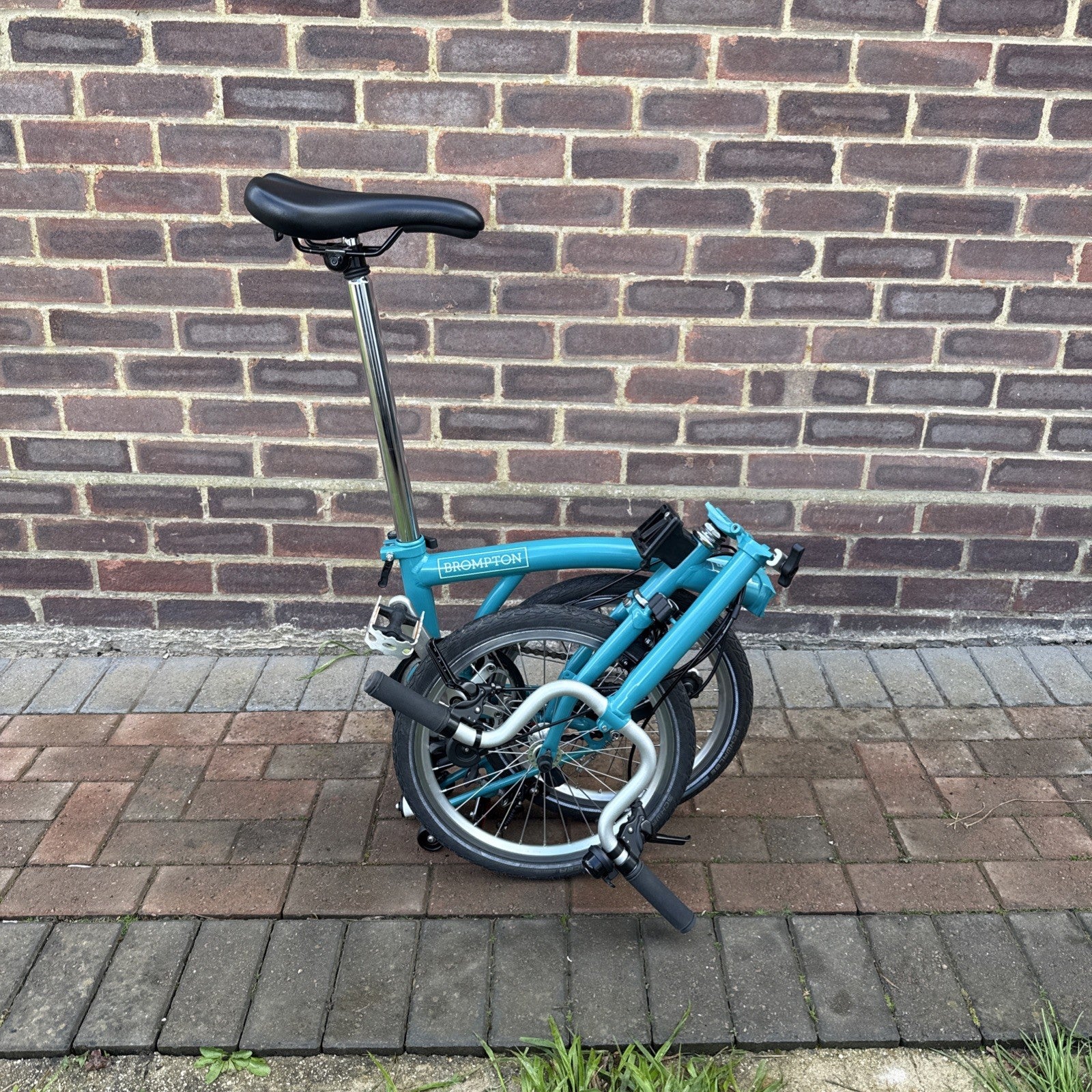 Brompton B75 16" Folding Bike - Blue - Discontinued - VGC - Classic Shape