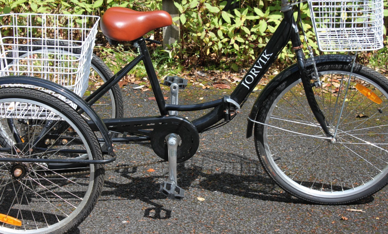 Jorvik 24" Adult Tricycle - Cargo Trike - 2016 model - Foldable with baskets