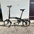 MARITIM 20in Folding Bike V-Brake Black Rear Rack Mudguards Kickstand Reflectors