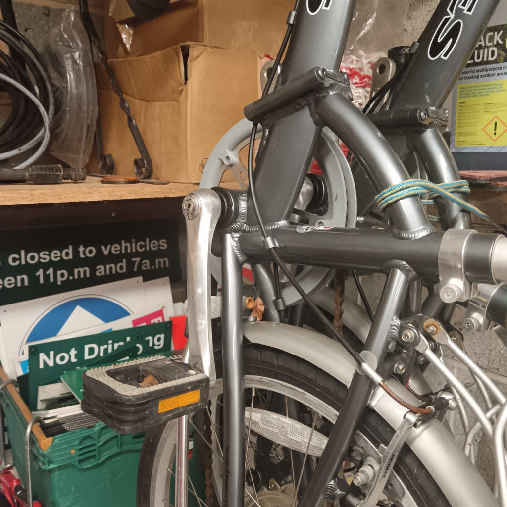 Two Dawes folding Bikes in rhydaer wales