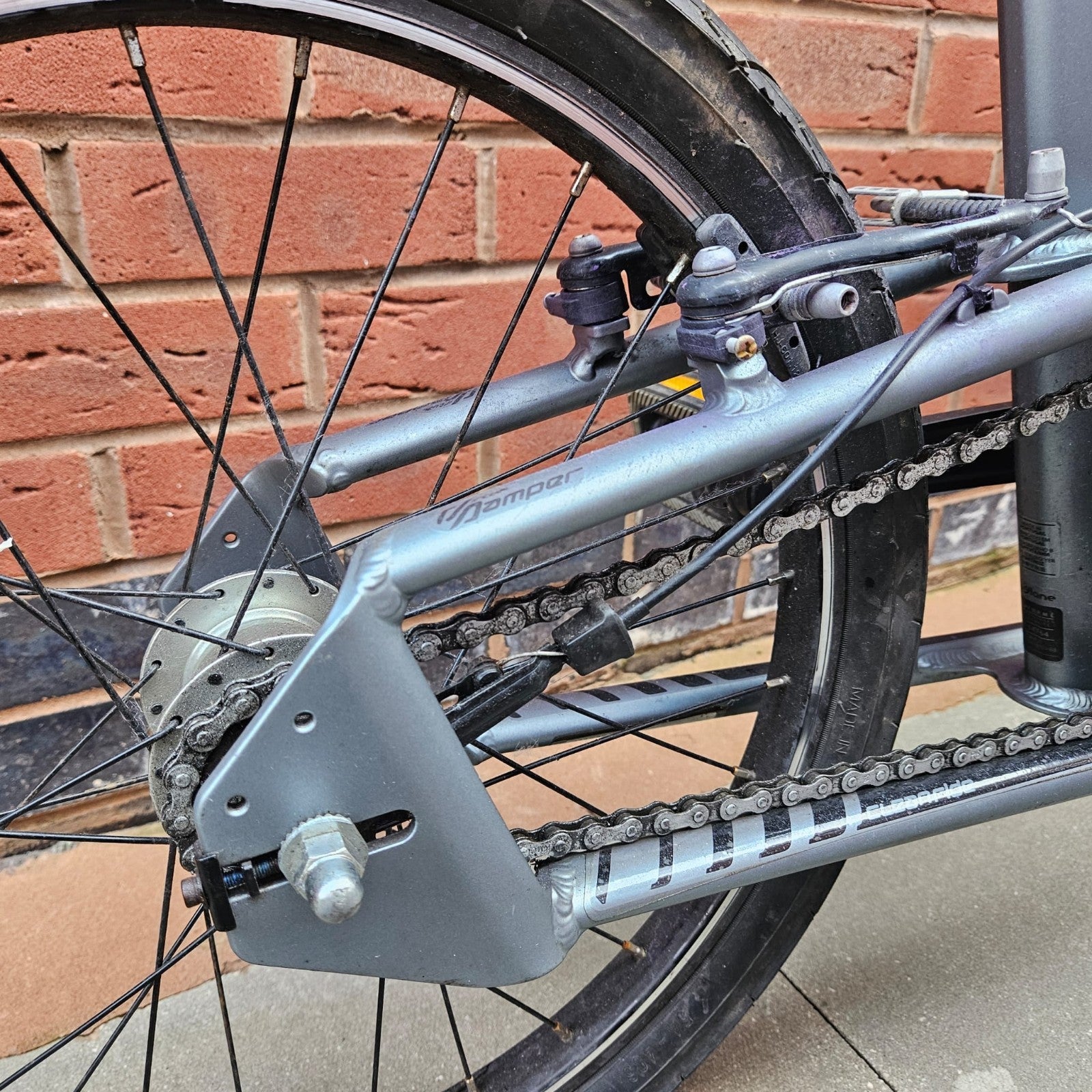 Folding bicycle