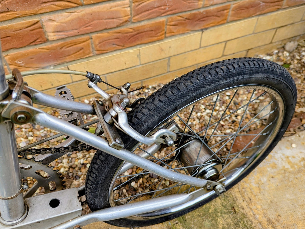 Vintage Aluminium Bickerton Portable Folding Bike Compact Portable & Carry Bag