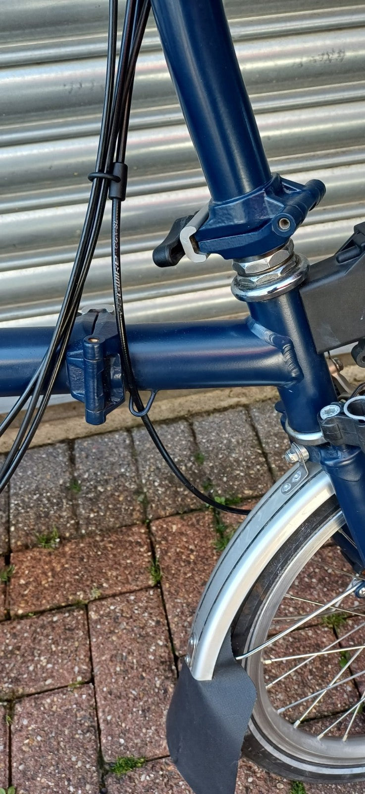 Brompton P6R folding bicycle tempest blue worldwide 🌐 shipping