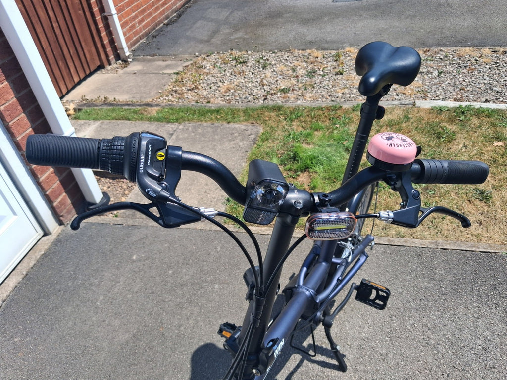 BTWIN Tilt 500 Folding Bike 20-inch Blue Great Condition