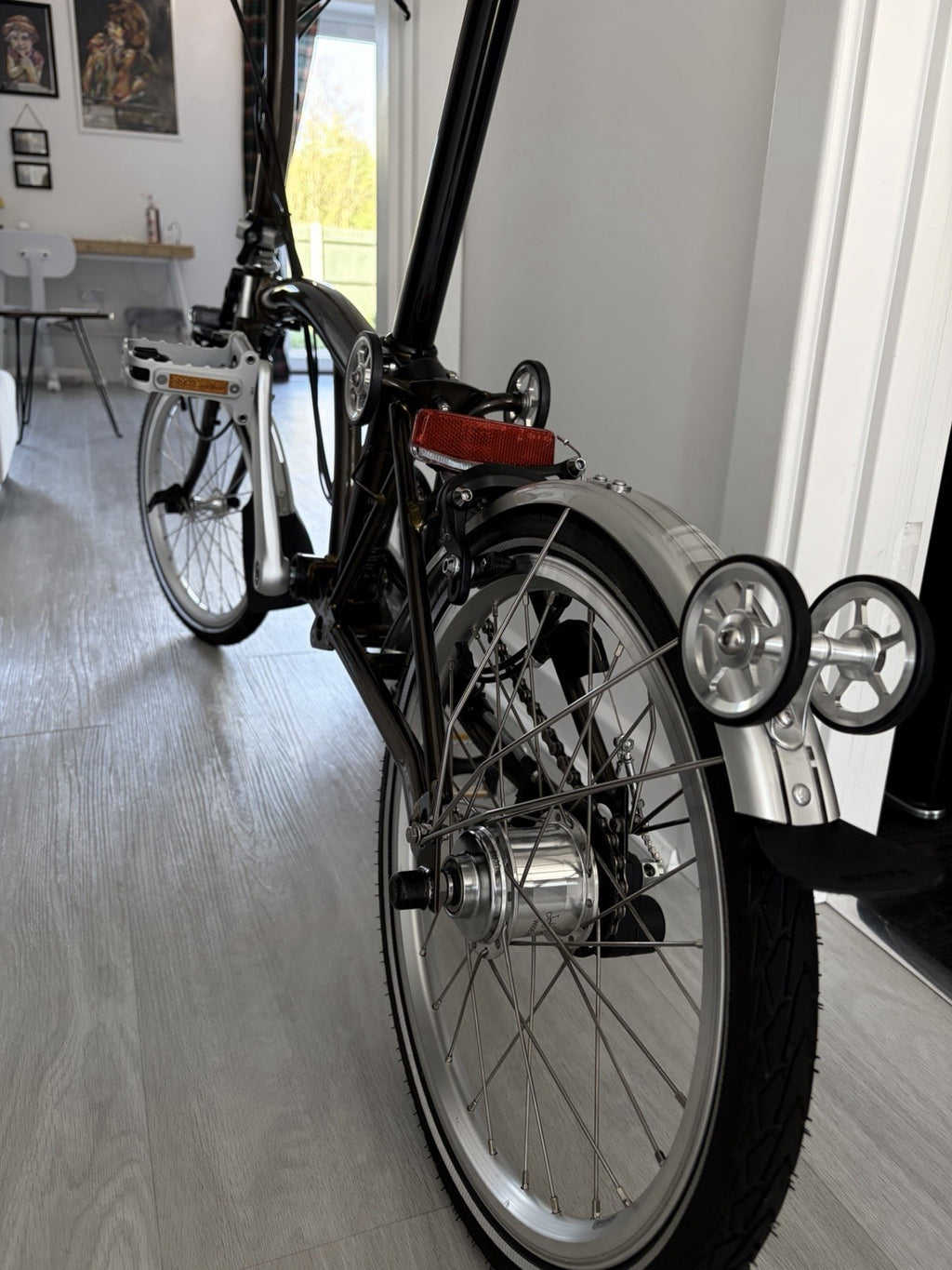 Brompton Raw Lacquer S6L Folding Bike