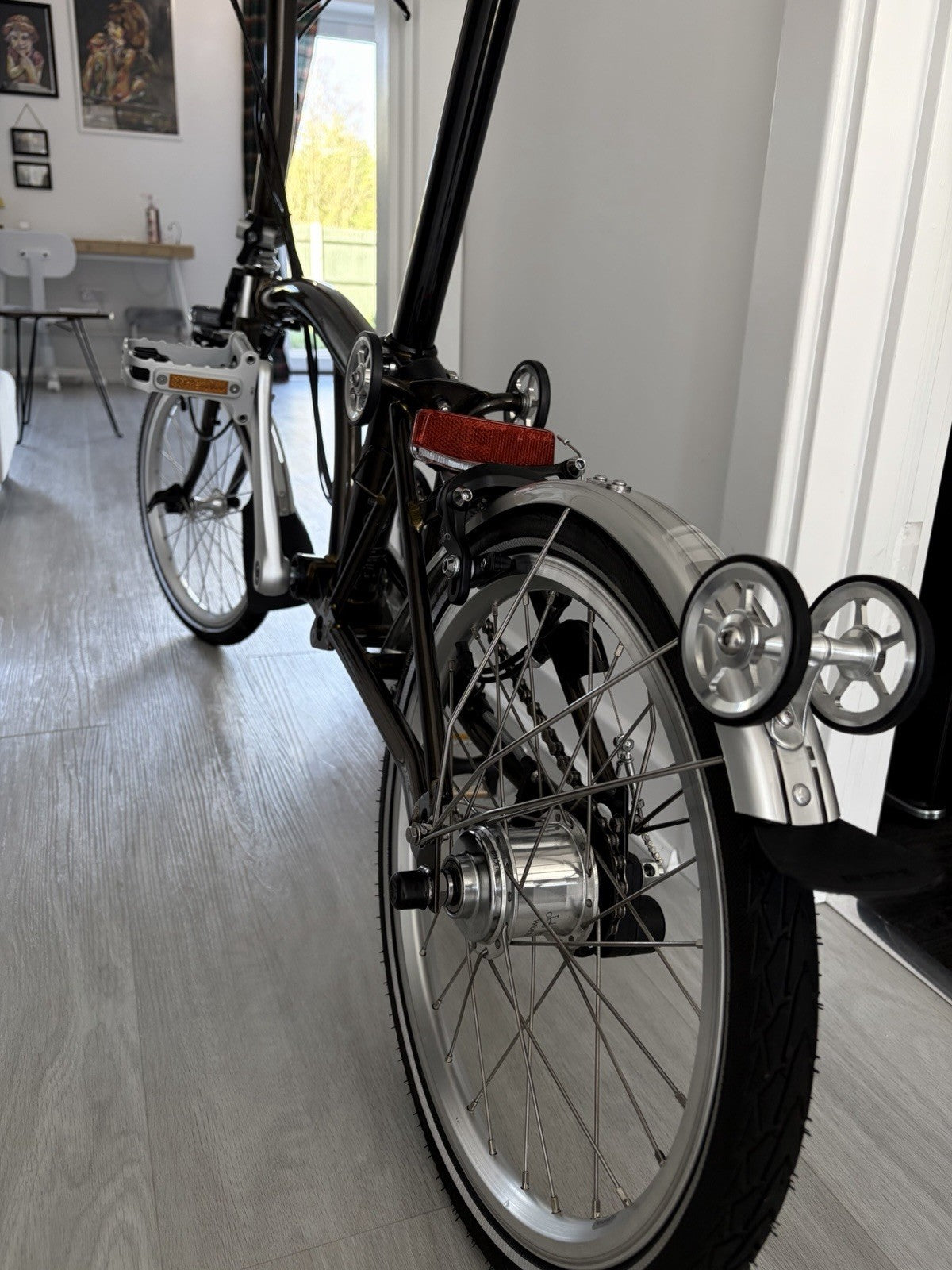 Brompton Raw Lacquer S6L Folding Bike