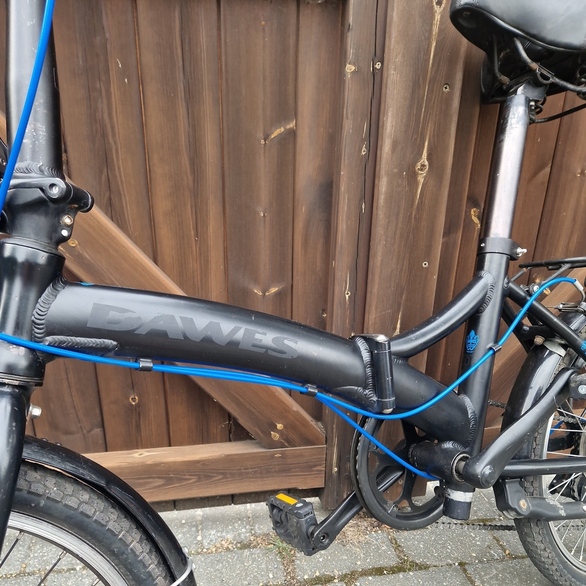 Dawes Jack Folding Bike, 20" Black 6 Speed 12.55 kg Light Weight