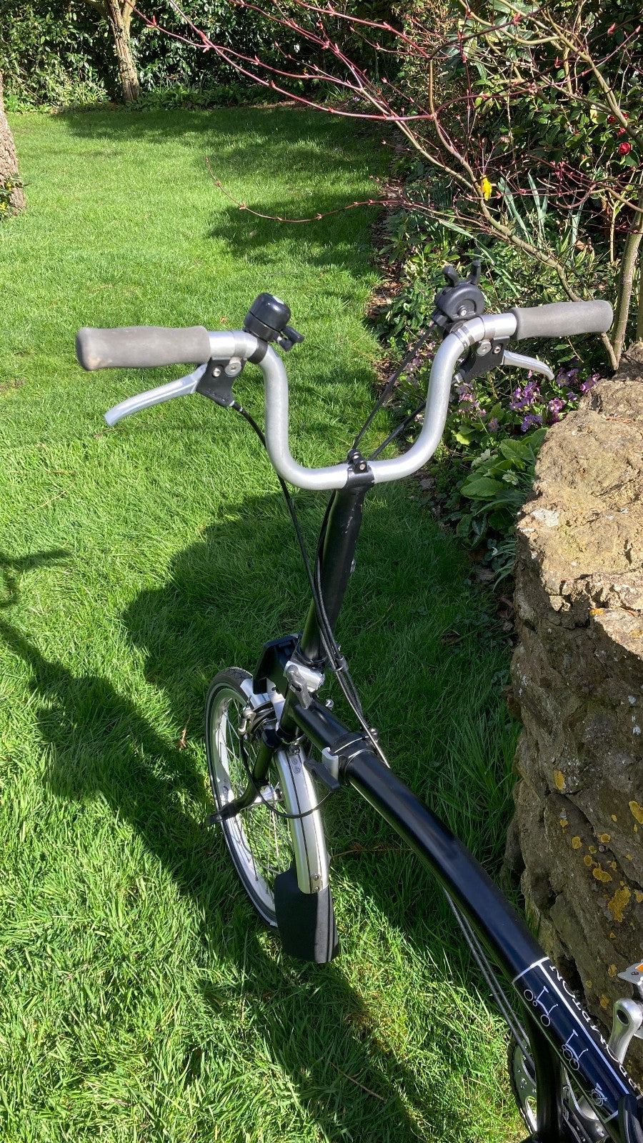 Brompton M3L Black Folding Bike - hardly used excellet condition